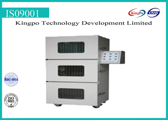 giá tốt Battery Testing Machine / Overcharge Explosion Proof Test Chamber 300mm*300mm*300mm trực tuyến