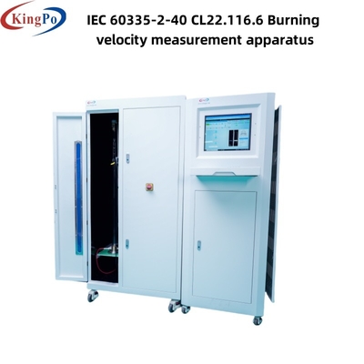 IEC 60335-2-40 CL22.116.6 Thiết bị đo tốc độ đốt có thiết kế thân thiện với người dùng