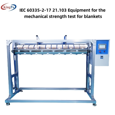 Thiết bị kiểm tra độ bền cơ khí chăn IEC60335-2-17 hình BB.1 đến BB.3